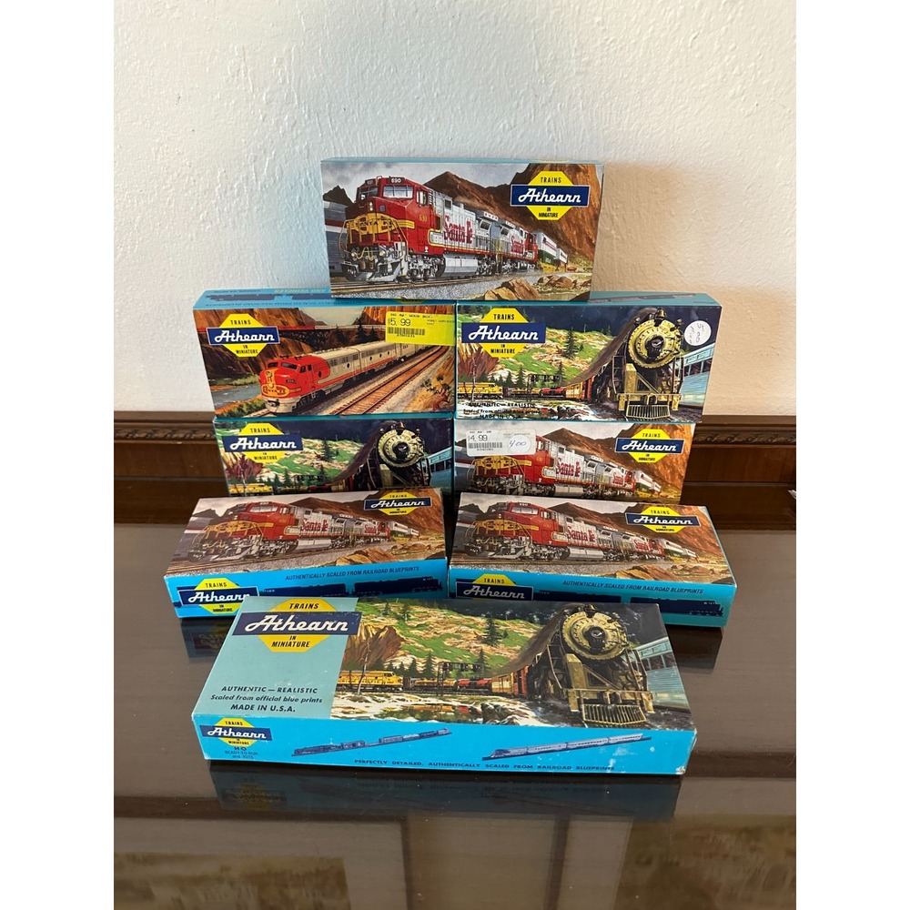 LOT of 8‎ Athearn Empty Boxes for Model Trains - Picture 2 of 4